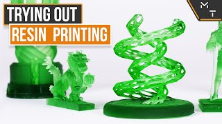 Trying 3D Resin Printing For The First Time [upl. by Aisan]