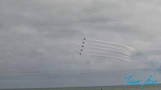 60th Anniversary with the RED ARROWS Airbourne 2024 Part 3 [upl. by Trebloc]