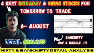 Swing Stocks to Buy Tomorrow  Nifty amp Banknifty Detail Analysis  BIG CRASH  7 August 2024 [upl. by Paule]