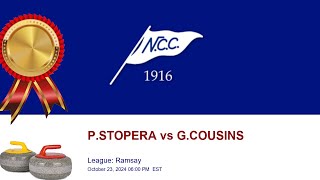 🥌 NCC League Ramsay  PSTOPERA vs GCOUSINS [upl. by Suiram]