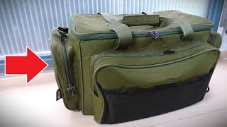 NGT Green Insulated Carryall Carp Fishing Tackle Bag  Review [upl. by Melita]