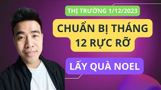 Chứng khoán hôm nay  Nhận định thị trường  Vnindex test vung có quà Noel cho các cháu không [upl. by Cyn]