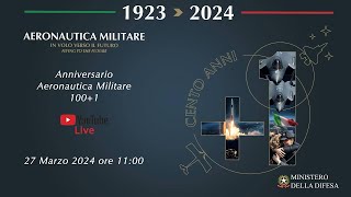 Cerimonia per il 101° Anniversario dellAeronautica Militare [upl. by Cly]