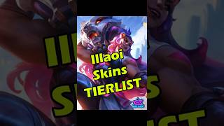 Illaoi Skins Tier List leagueoflegends illaoi tierlist worlds2024 gaming riotgames lolskins [upl. by Crowley]