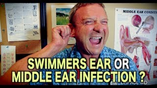 Is it Swimmers Ear or Middle Ear Infection  Pediatric Advice [upl. by Greg]