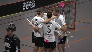 Nykvarn IF vs Storvreta IBK Highlights SSL Omgång 2 [upl. by Dinan]