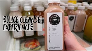 3 DAY JUICE CLEANSE Pressed Juicery [upl. by Mhoj857]