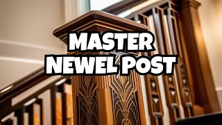 Art Deco Newel Post Finishing Guide [upl. by Merlin]