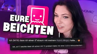 Tellonym BEICHTEN von ZUSCHAUERN was ist mit euch los WTF [upl. by Ahseekan321]