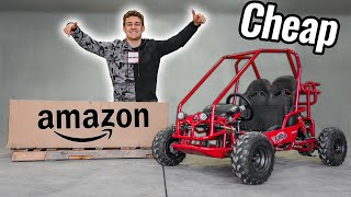 Testing Cheap Amazon Go Kart It gets Destroyed [upl. by Melvyn]