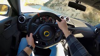 2021 Lotus Evora GT  POV Test Drive Binaural Audio [upl. by Paule405]