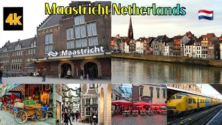 Maastricht Travel GuideMaastricht Walking Tour Netherlandstravelvlog 2024 tripyoutubereurope [upl. by Meijer]