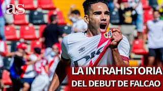 Radamel Falcao scores for Rayo Vallecano in win vs Cadiz  LaLiga Highlights  ESPN FC [upl. by Bibbie]