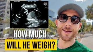 Final Baby Weight Estimation Week 36 Dad Vlog [upl. by Marcelle]