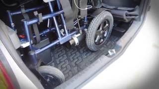 ELECTRIC WHEELCHAIR Разбираем Ortonica Pulse 170 и грузим ее в машину [upl. by Ainej]