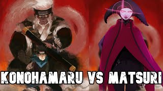 KONOHAMARU VS MATSURI EL NUEVO MODO HERMITAÑO❌ MATSURI AL NIVEL DE HASHIRAMA [upl. by Eleph]