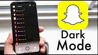 How to turn on DARK MODE on Snapchat [upl. by Anividul978]