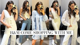 HampM COME SHOPPING WITH ME  NEW IN SPRING HAUL 2024 [upl. by Ociredef]