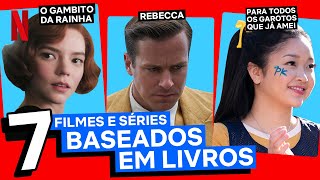 7 filmes e séries baseados em livros  Lista Netflix  Netflix Brasil [upl. by Currey]