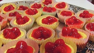 Bettys Cherry Cheesecake Cupcakes [upl. by Candide]