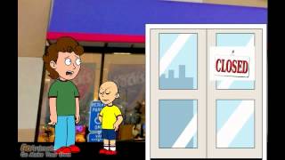 caillou breaks chuckecheeses AGAIN [upl. by Sivam]