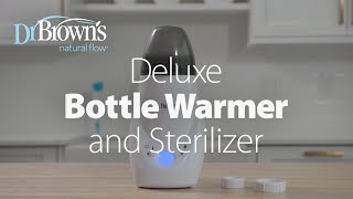 Deluxe Bottle Warmer and Sterilizer Countertop Video Narrow [upl. by Dorette]