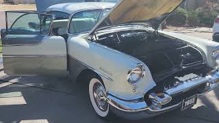 1955 Oldsmobile Super 88 4 Door Holiday Sedan Walkaround Part 1 [upl. by Salter]