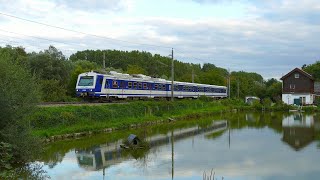 Zug um Zug auf der FranzJosefsBahn in Kritzendorf 4K [upl. by Baillie]