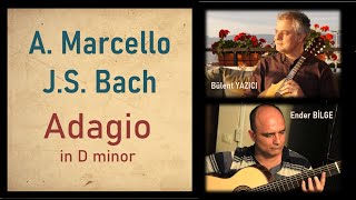 MarcelloBach Adagio in D minor mandolin amp guitar [upl. by Alrad94]