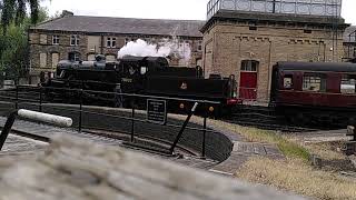 Keighley amp Worth Valley Railway 78022 at Keighley 1 04082024 [upl. by Heyes]