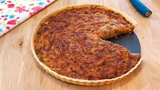 Tarte aux oignons caramélisés et fromage un pur délice [upl. by Georgeanna]