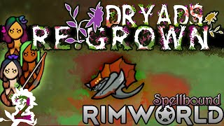 RimWorld Medieval  Dryads ReGROWN  2  The Bloodthirsty Shrimp [upl. by Baggott]