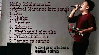 Maranao Love Songs Playlist by Mally Solaiman [upl. by Anwahsad]