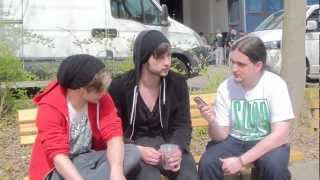 Eskimo Callboy  Interview  Bury Me In Vegas  Impericon Festival [upl. by Nosnibor]