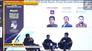 India’s IPO Gold Rush Final Dream Milestone For Startups  BW Disrupt 40u40 2024 [upl. by Noved564]