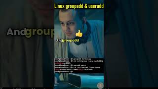 Linux useradd and groupadd  Linux Unix shorts [upl. by Gilroy]