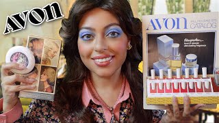 ASMR 70s AVON Sales Rep Makeup Skincare amp Haircare Consultation RP Personal Attention asmr [upl. by Acirederf]