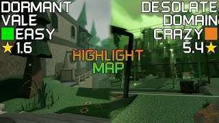 Roblox Flood Escape 2  Dormant Vale amp Desolate Domain FE2 Highlight Map [upl. by Atinel]