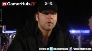 WWE Superstar Dean Ambrose Gets His Game On At WrestleMania 29  Gamerhubtv [upl. by Nylanna]