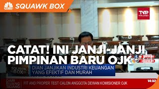 Catat Ini JanjiJanji Pimpinan Baru OJK [upl. by Skricki]