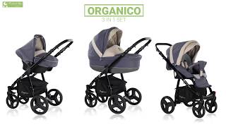 Friedrich Hugo  Organico  3 in 1 Kinderwagen Set [upl. by Sirromaj]