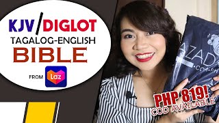 KJVDIGLOT EnglishTagalog Bible from Lazada  Unwrapping amp Review  NINANG JHAZEL [upl. by Kristoffer]