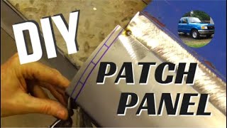 How to Make Your Own Auto Body Patch Panels for Rust Repair [upl. by Adamsen]