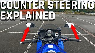 Counter Steering Explained  Riding Tips 9 [upl. by Griggs]