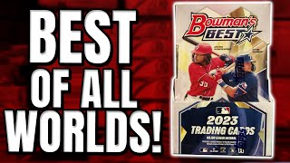 MY FAVORITE BOWMAN RELEASE  2023 Bowmans Best MLB Hobby Box Review [upl. by Einna]