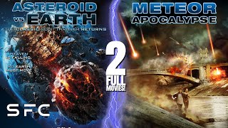 Asteroid Vs Earth  Meteor Apocalypse  2 Full Action Disaster Movies  SciFi Double Feature [upl. by Erdah]