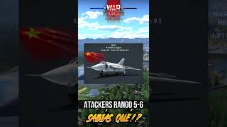 LOS MEJORES ATACKERS DE CADA NACIÓN RANGO 56 😄👌  WAR THUNDER [upl. by Enillebyam]