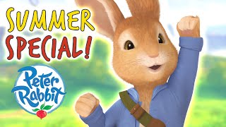 OfficialPeterRabbit  1 hour Summer Special ☀️  Cartoons for Kids [upl. by Pinzler]