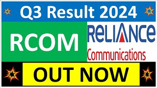 RCOM Q3 results 2024  RCOM results today  RCOM Share News  RCOM Share latest news today [upl. by Derron233]