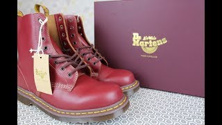 DR MARTENS quotMade In Englandquot 1460 Vintage Oxblood REVIEW [upl. by Imnubulo]